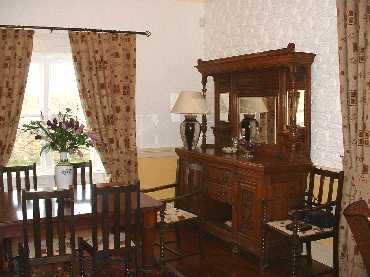 Interior of dining area